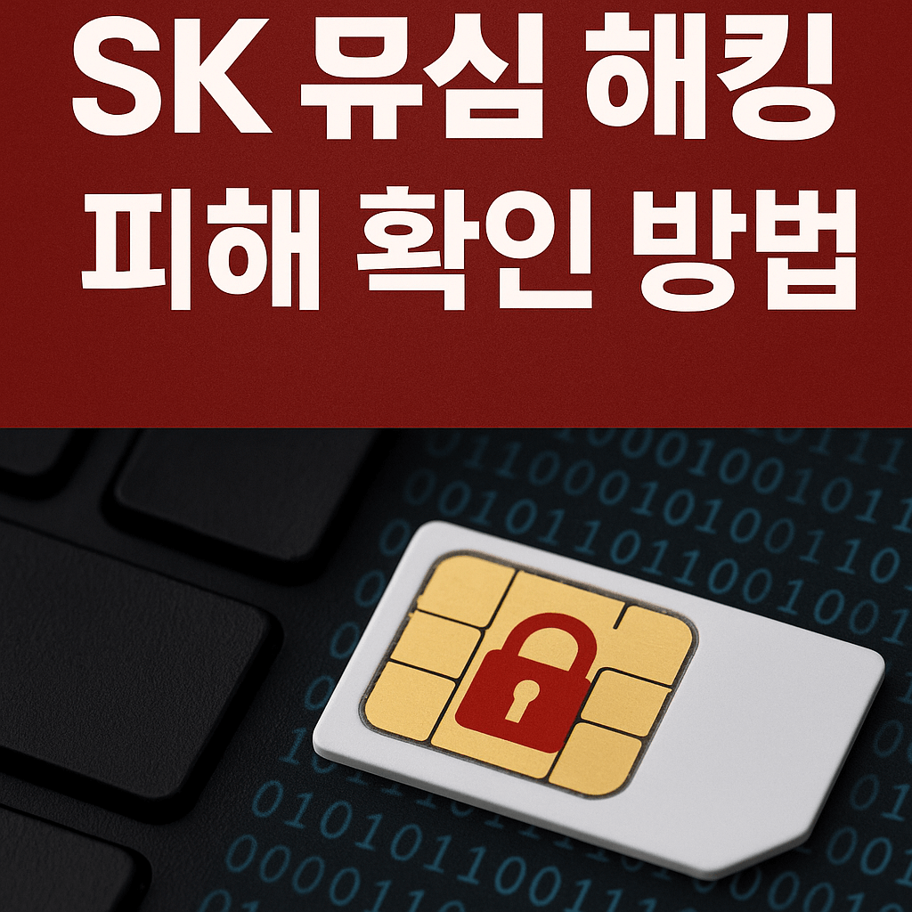 SK 유심 해킹 피해 확인 방법