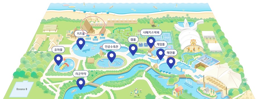 선셋BBQ위치지도