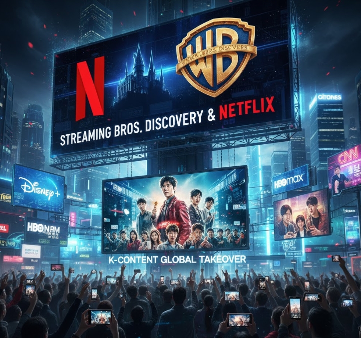 워너브라더스&middot;넷플릭스 동맹 결성! 파라마운트의 반격은? (국내 콘텐츠&middot;OTT 관련주 분석)