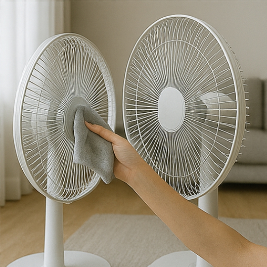 선풍기 청소 5분 꿀팁 관련 사진