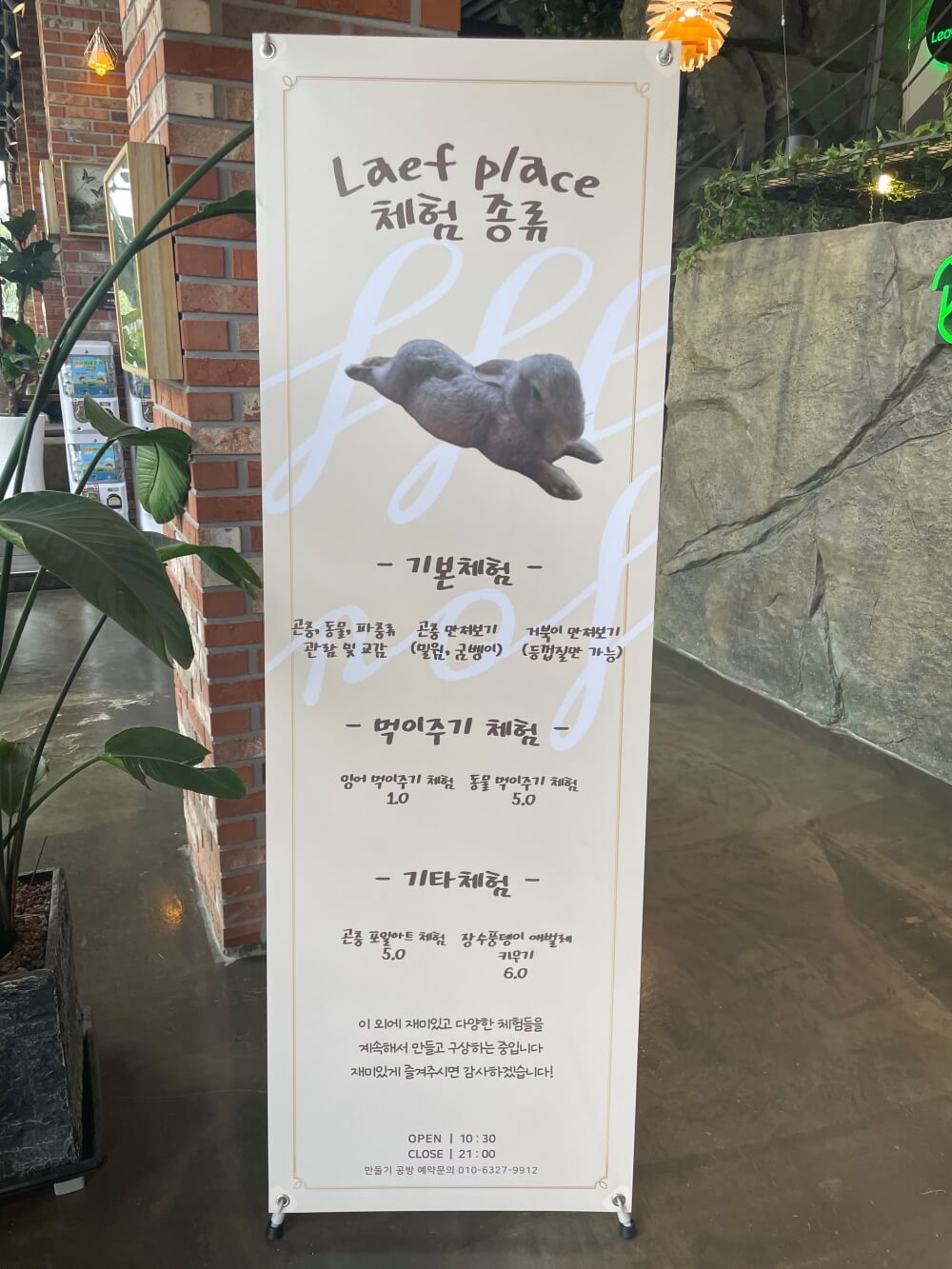 용인-리프-플레이스-체험-종류