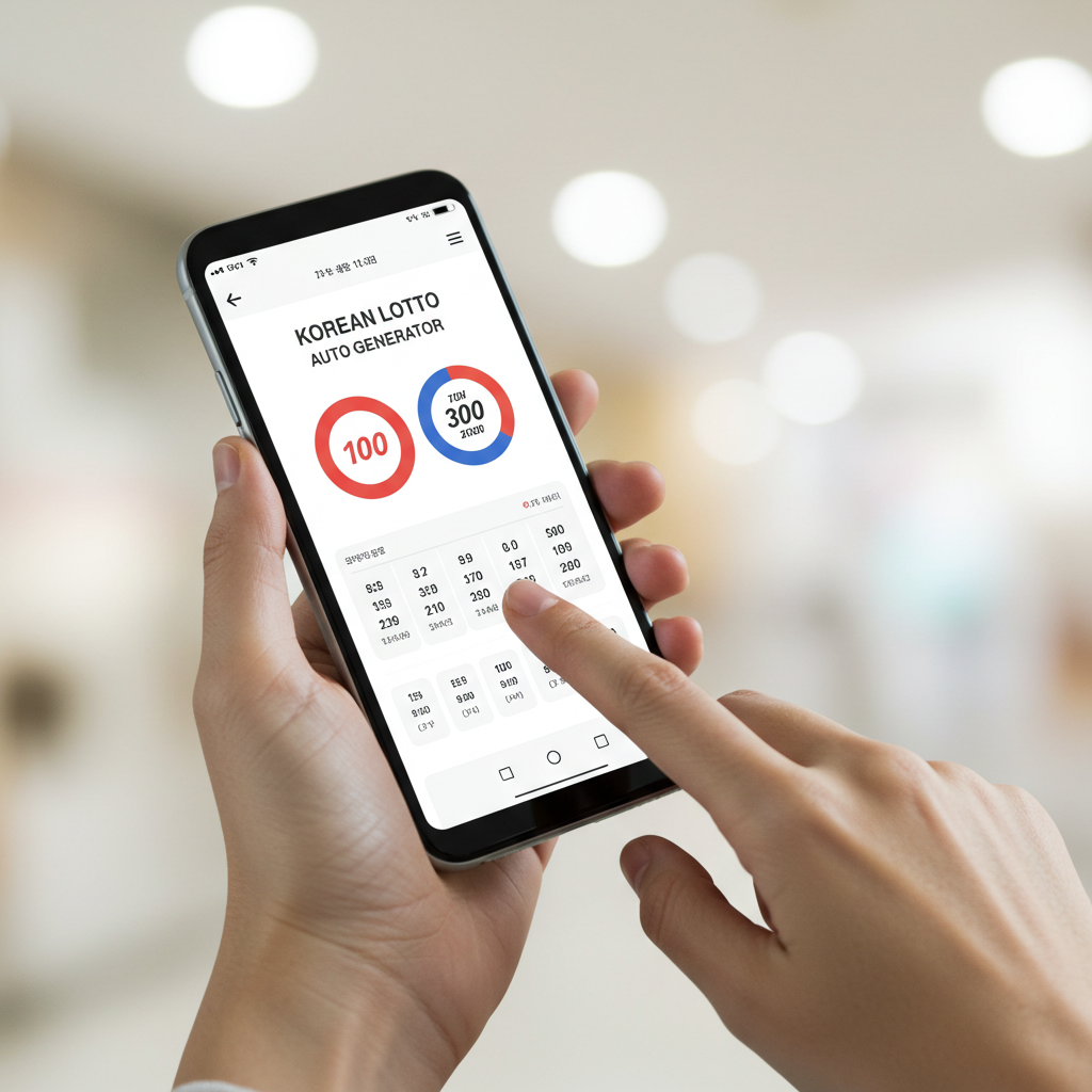 AI 로또번호 자동생성기