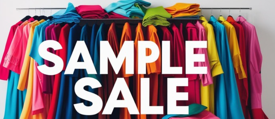 뉴욕 샘플 세일 일정표: 뉴욕 여행 중 현명한 쇼핑을 위한 2025년 여름 쇼핑 완벽 가이드를 해 주며 색이 다양한 티들이 걸려 있다