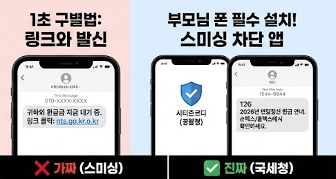 국세청 사칭 구별법