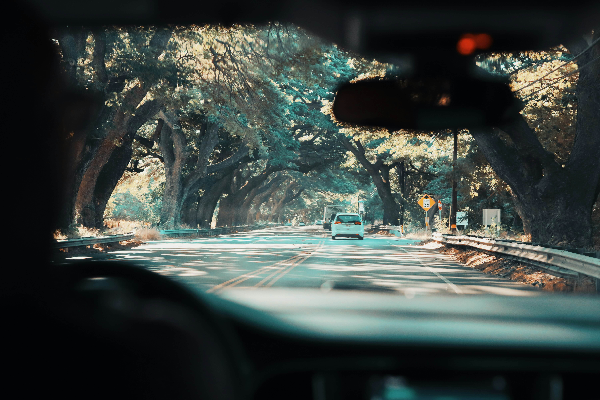 마우이-라하이나-타운-들어가는-도로-사진