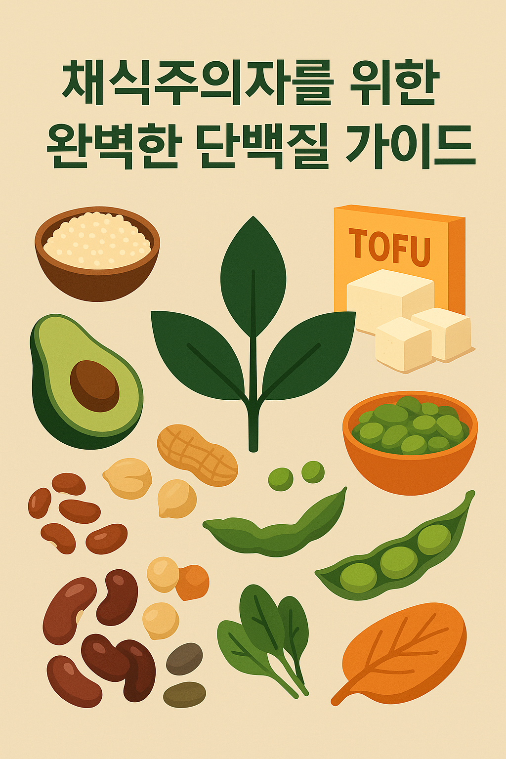 채식주의자를 위한 완벽한 단백질 가이드