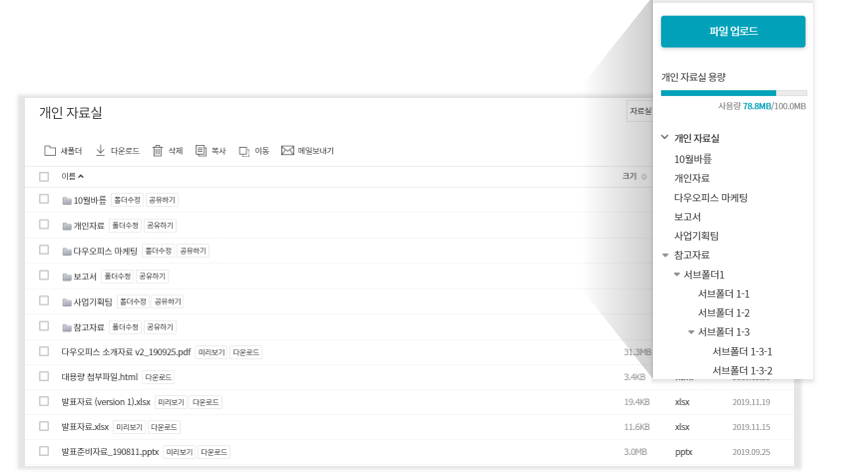 다우오피스_그룹웨어자료실
