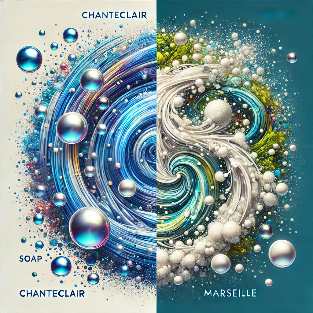 샹떼클레어 vs 마르세유 비누3