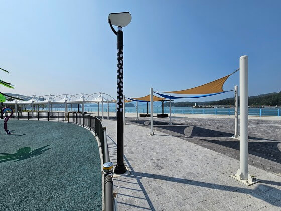 경남 고성 남포항 어린이 물놀이터