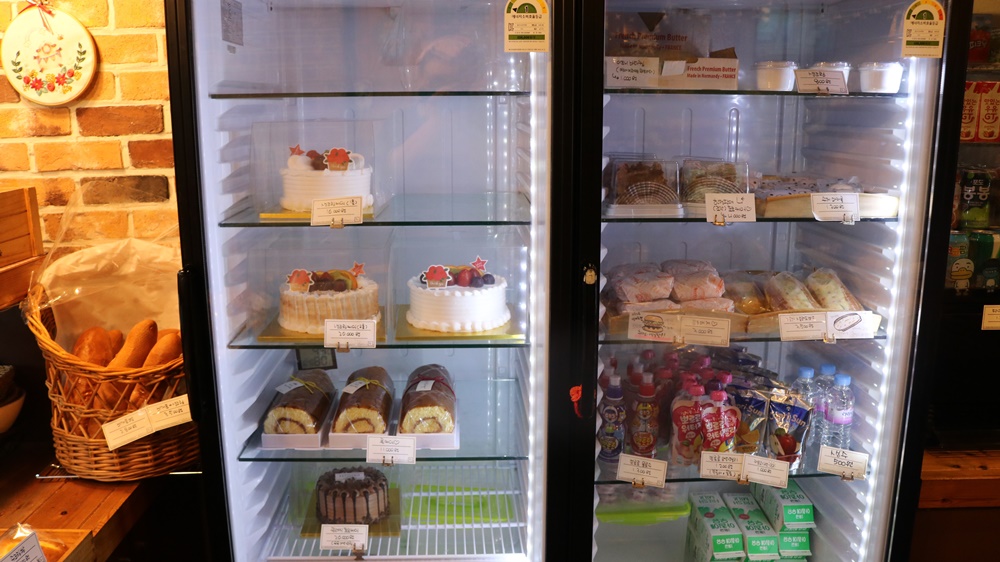 진열장 케익