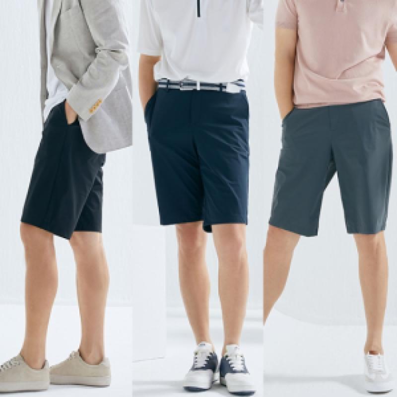 남성스판골프반바지3종세트