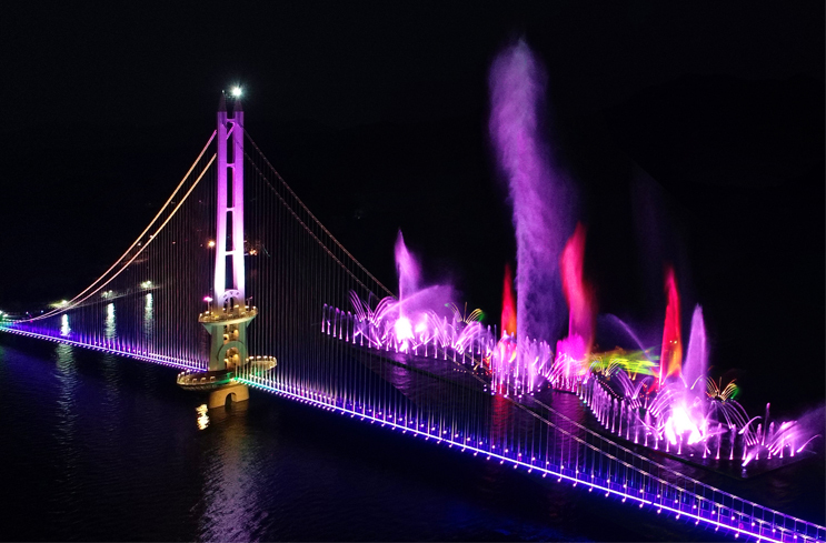 예당호 출렁다리