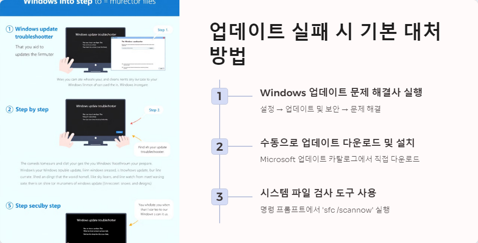 업데이트실패