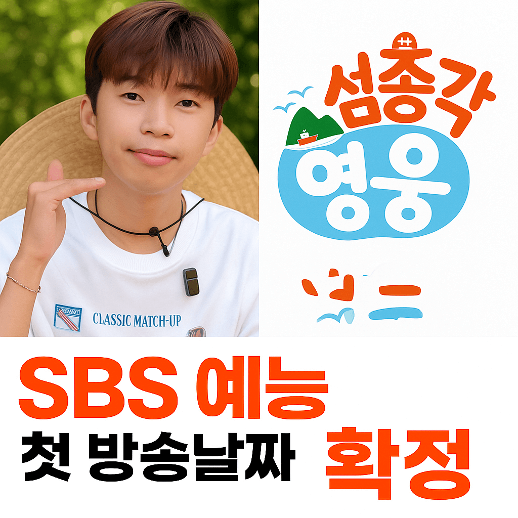 임영웅 SBS 예능 '섬총각 영웅' 8월 26일 첫방 출격