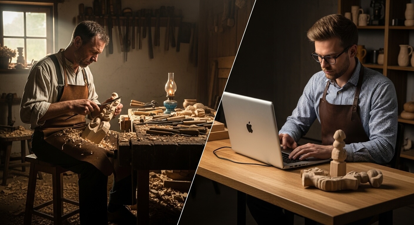 '지금 직업과 옛날 직업의 가치, 무엇이 다를까?' 관련 사진