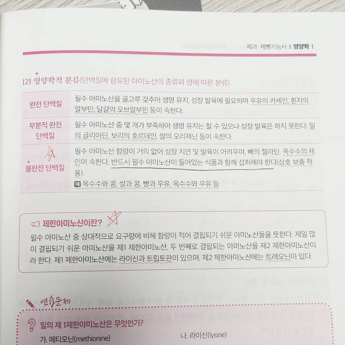 제과제빵기능사-필기시험-책내용
