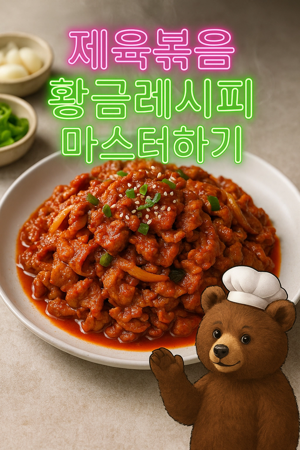제육볶음 황금레시피 마스터하기