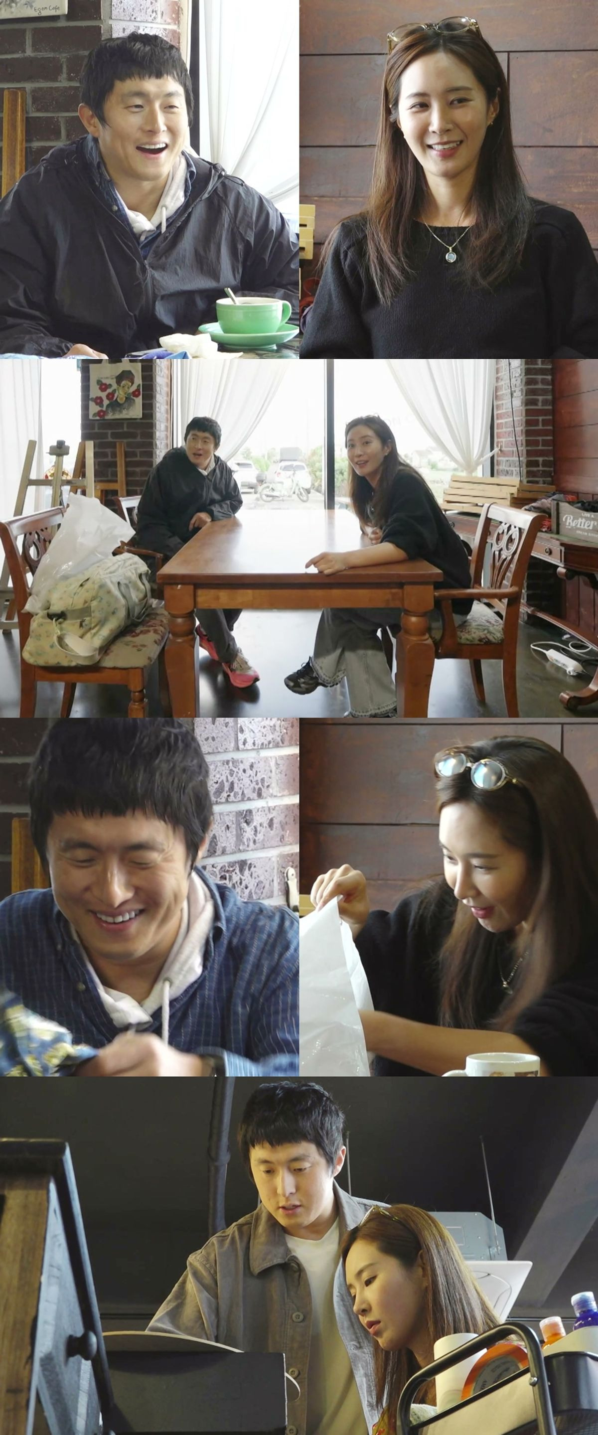 기안84가 유리에게 옷을 선물하게 된 계기 관련 장면