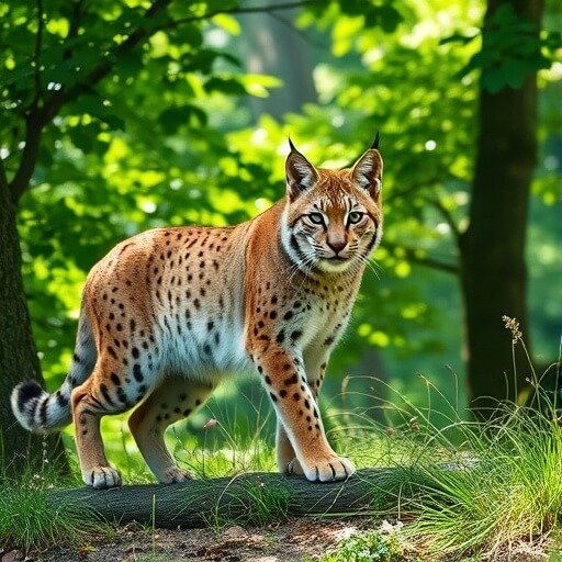한국 야생 고양이 삵의 밤을 지배하는 사냥 기술