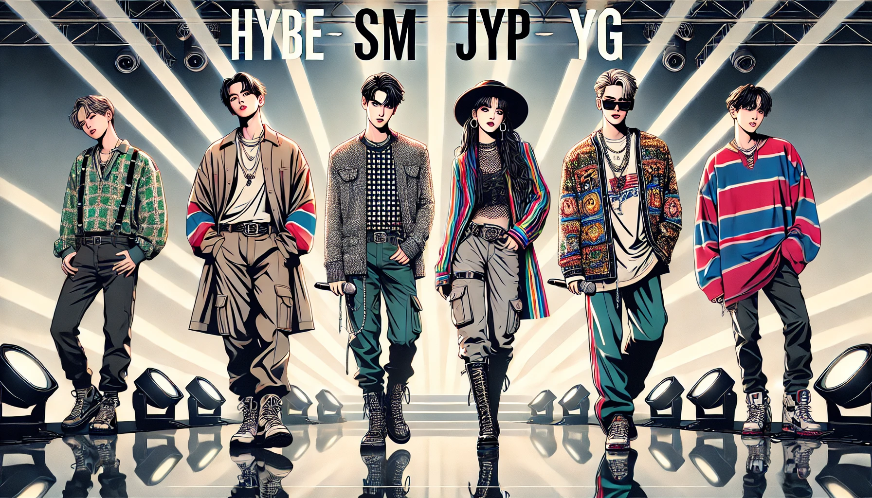 2025년 K팝 4대 기획사의 전략 분석: 하이브, SM, JYP, YG