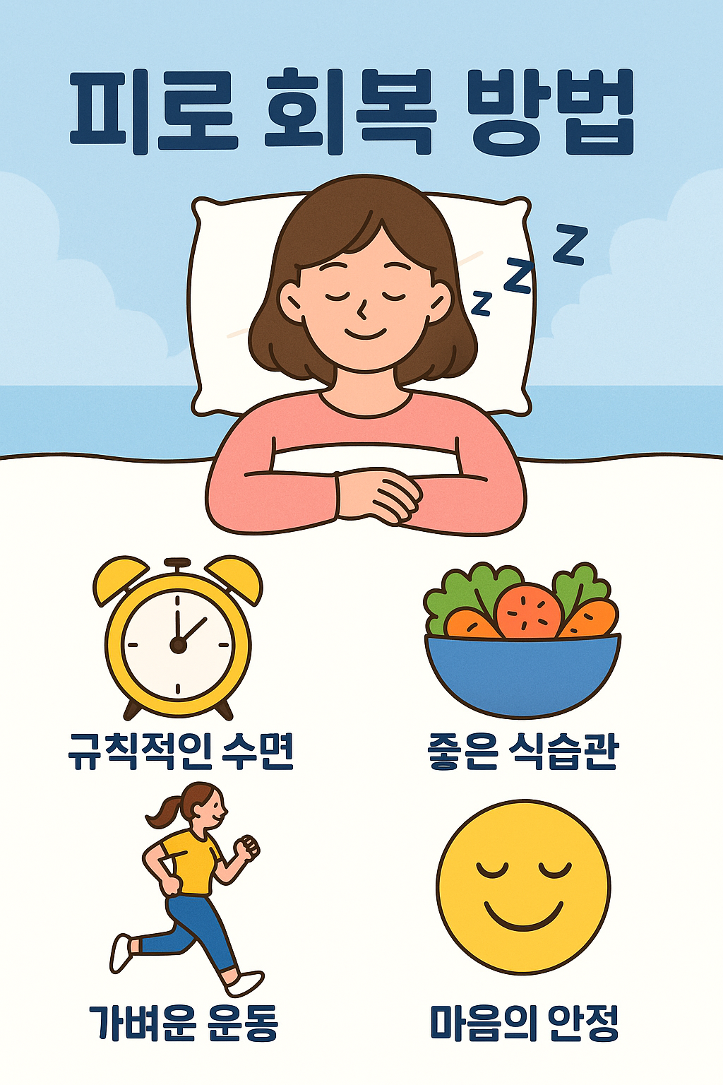 현대인의 피로, 어떻게 회복할까? 확실한 해결법 6가지