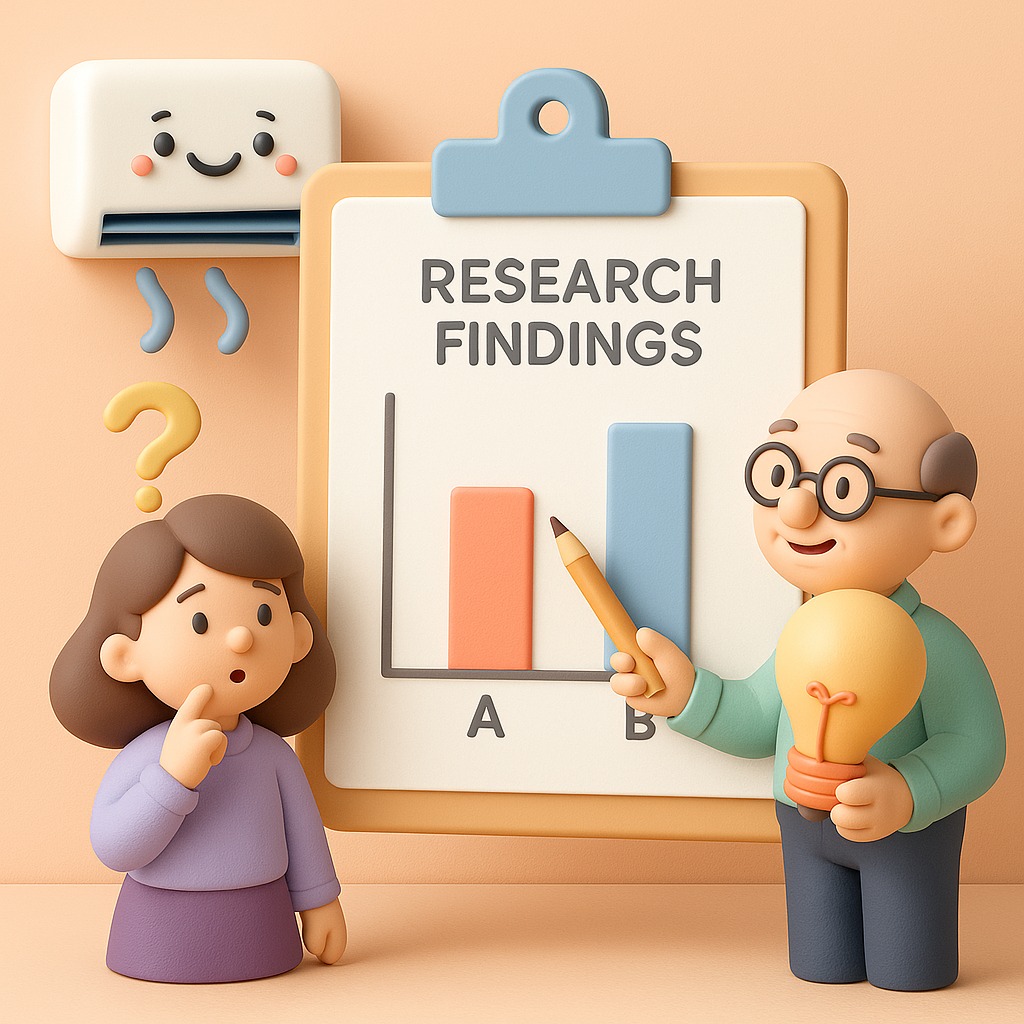 외출 시 에어컨 on / off 테스트 결과