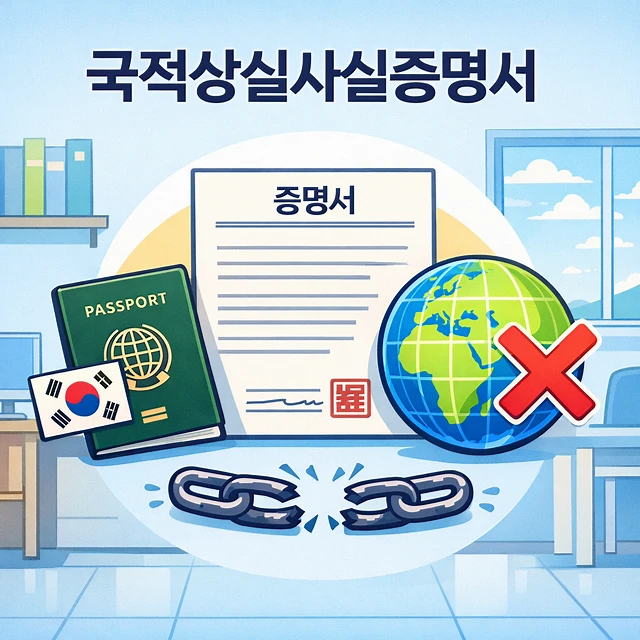 국적상실증명서