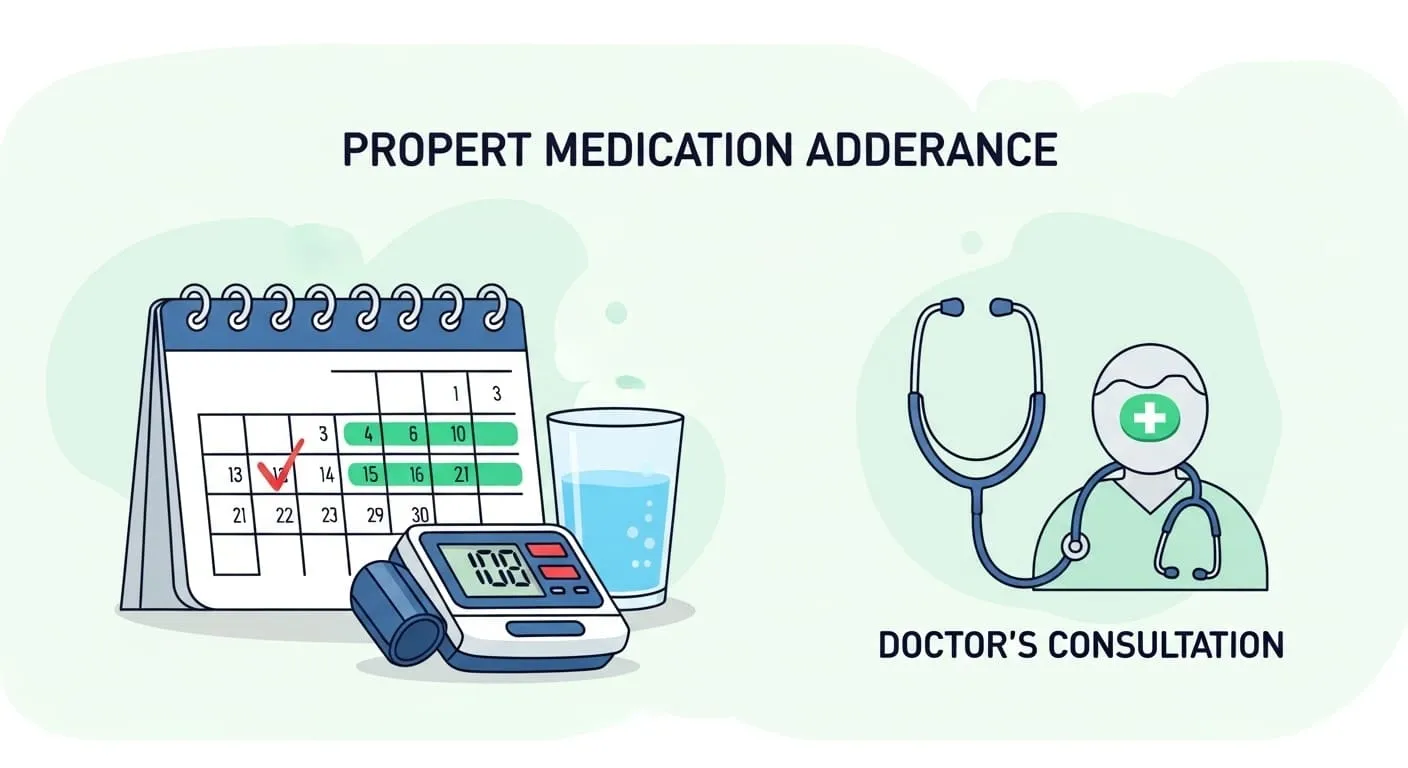 50대 고혈압 약 복용시간 아침 저녁 언제가 좋을까