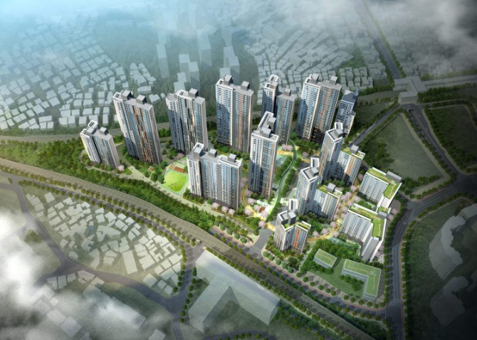 휘경3구역-아파트-예상도