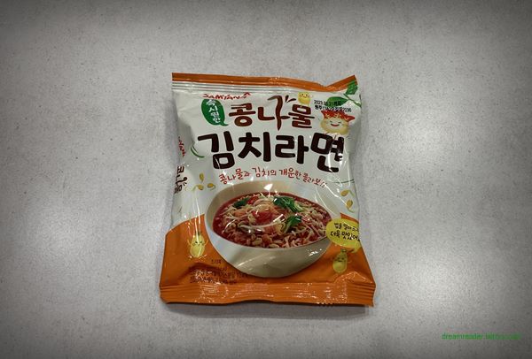 삼양 콩나물 김치 라면 2022년 12월 ~ 2023년 3월 포장