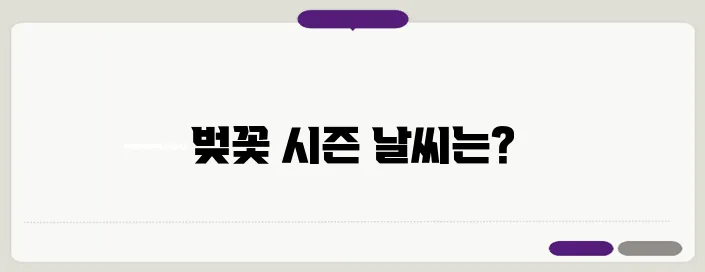 2025년 일본 벚꽃 여행을 위한 날씨 체크리스트를 준비하세요!