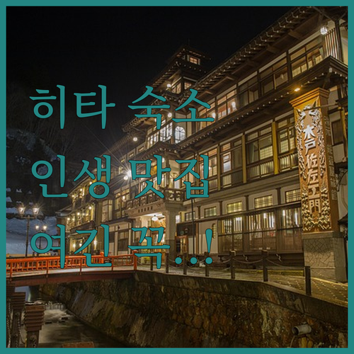 오이타현 히타 여행 필수 숙소 추천 ..