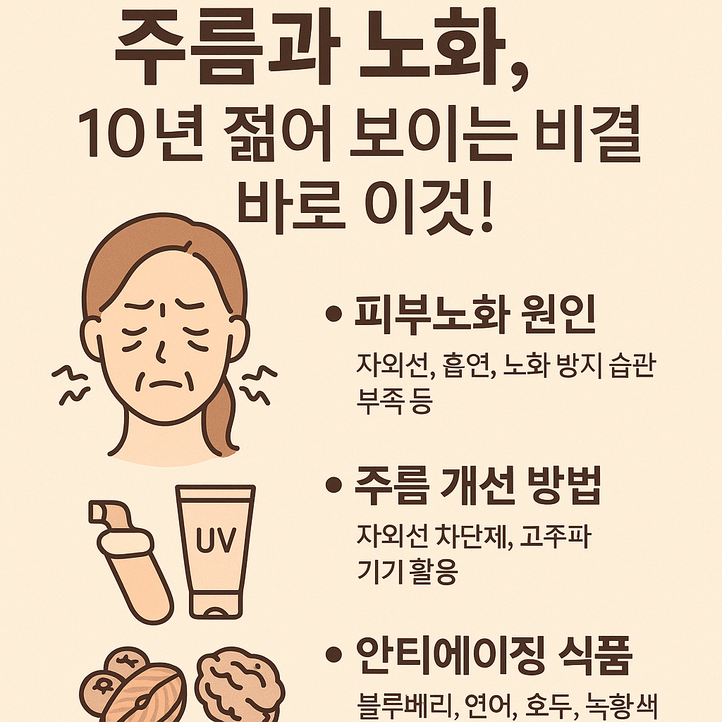 주름과 노화