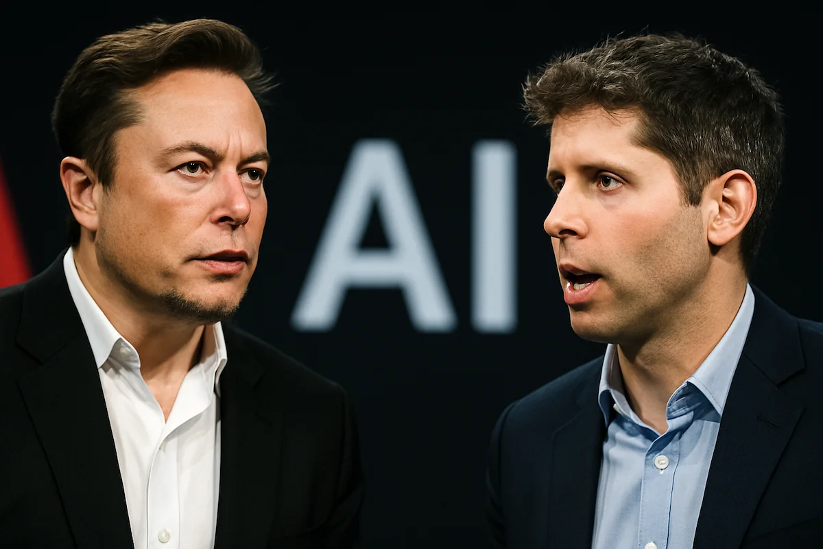 일론 머스크 vs 샘 올트먼, AI 철학 충돌