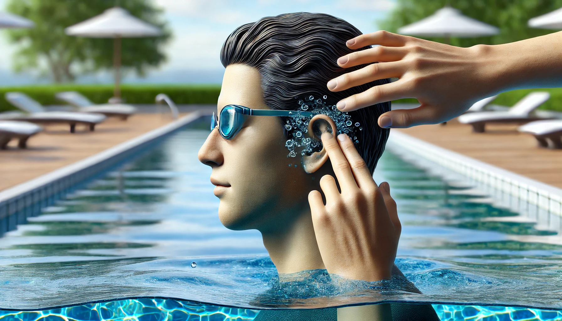 수영 귀에 물이 들어갔을때 대처 방법