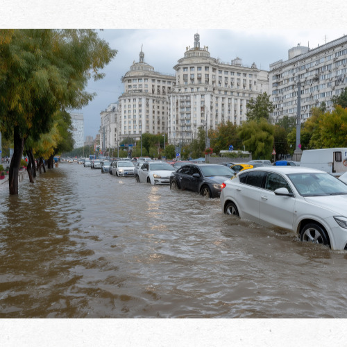 폭우 대비 차량 고지대 이동