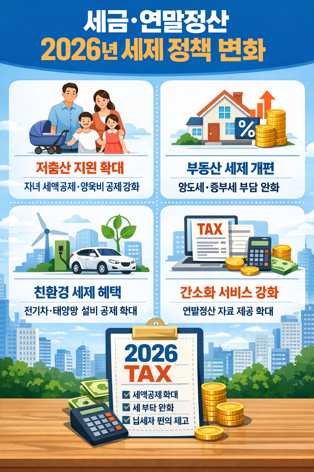 2026년 달라지는 정부정책