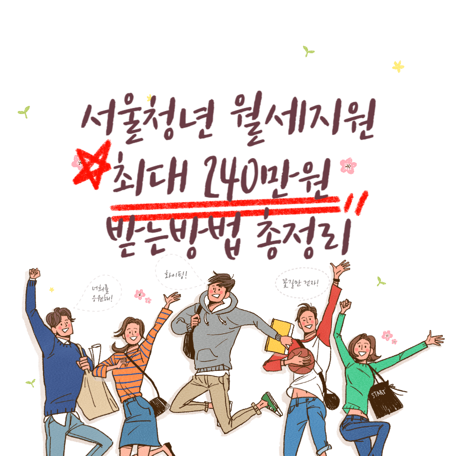 2025년 서울청년 월세지원, 최대 240만 원 받는 방법 총정리