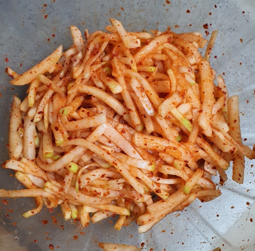 무생채-황금레시피