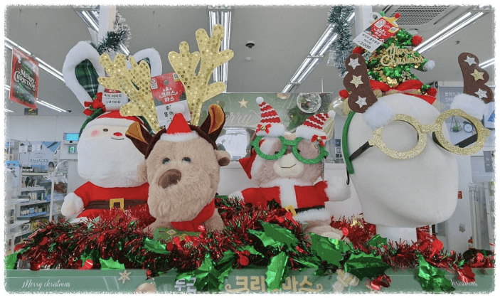 다이소 크리스마스