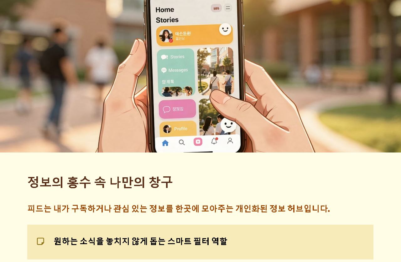 피드의 뜻
