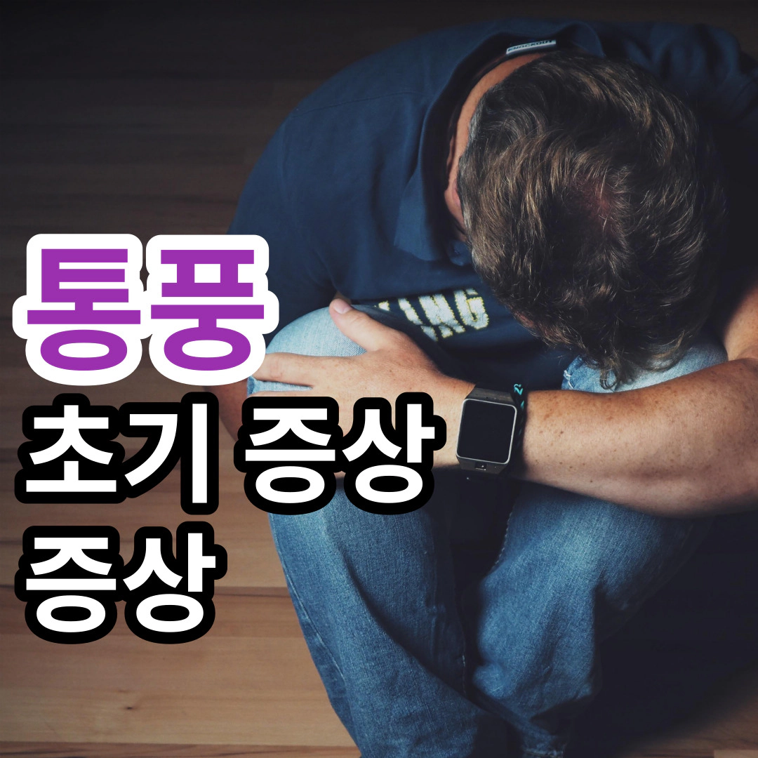 통풍: 초기 증상-증상