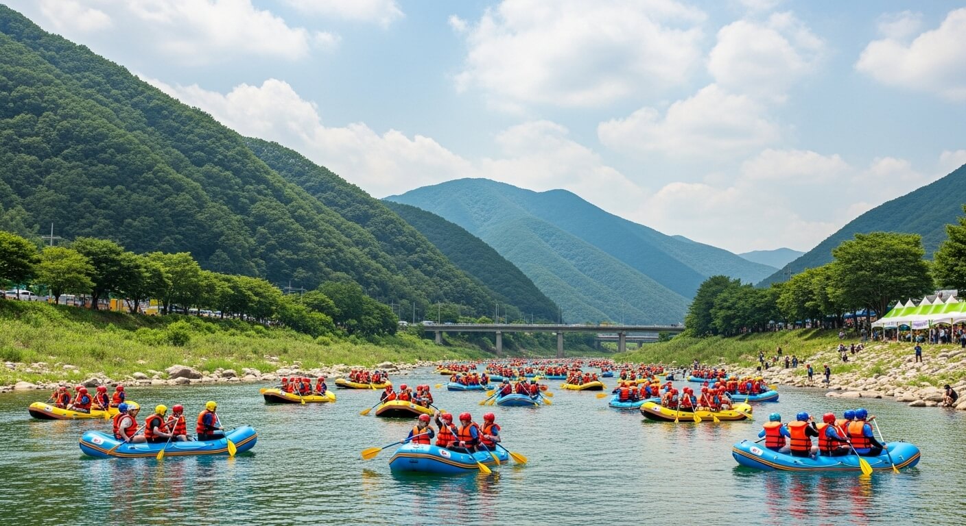 인제 내린천 래프팅축제