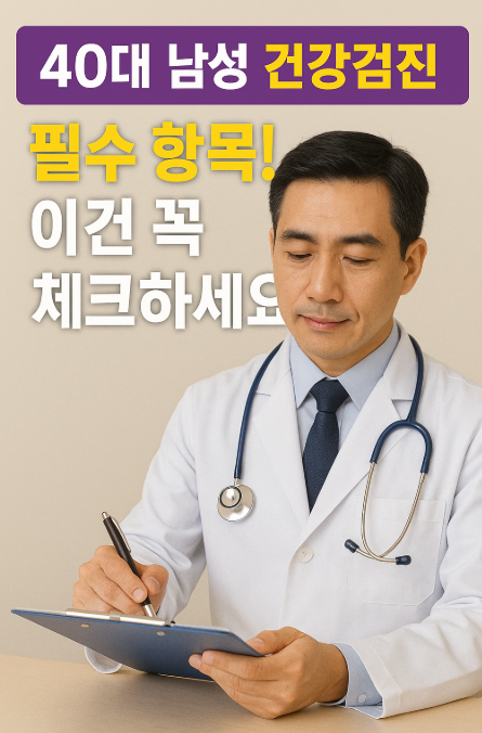 40대 남성 건강검진