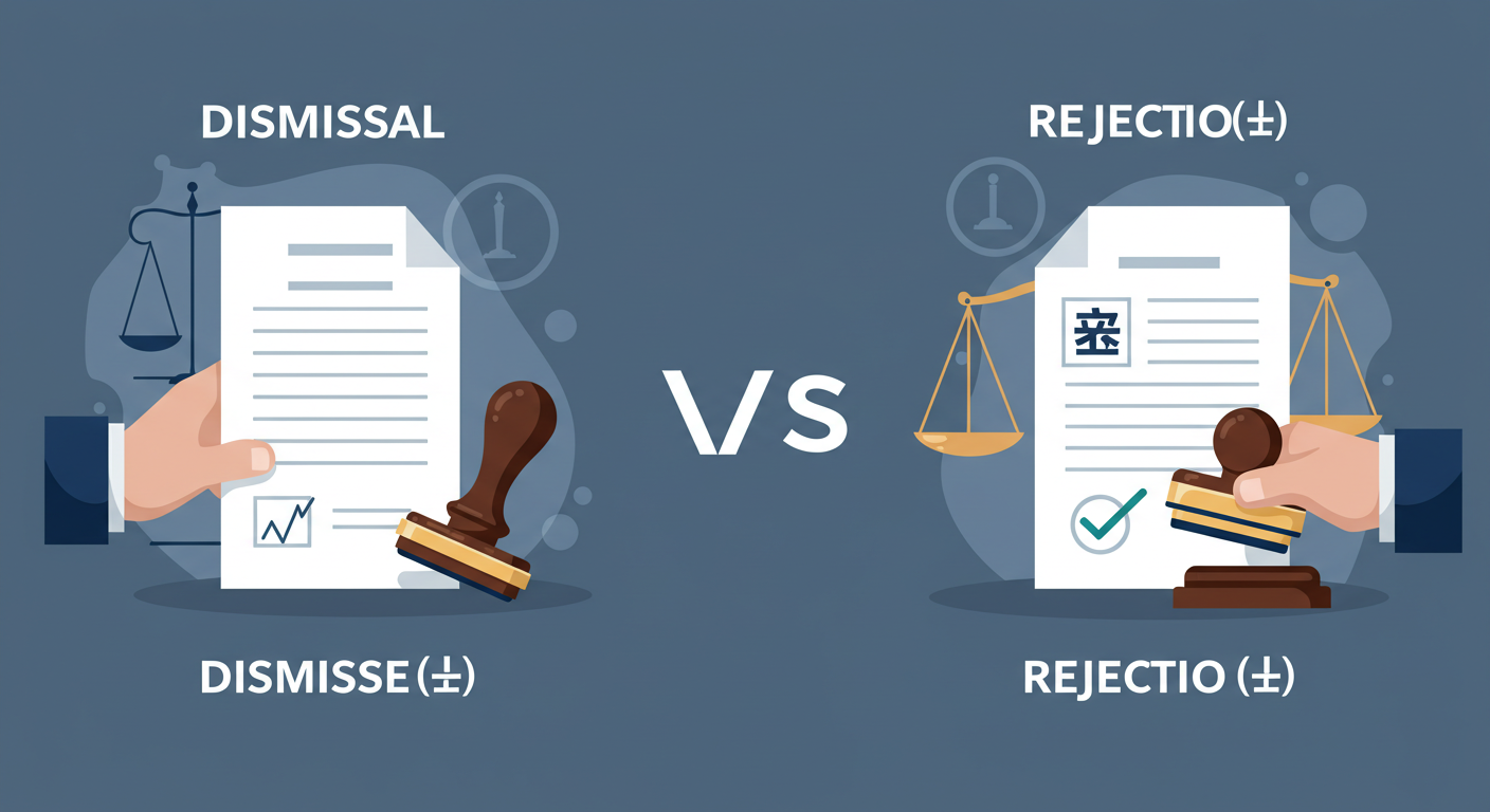 '각하'와 '기각' 뜻, 이제 헷갈리지 마세요! 법원 결정의 핵심 차이
