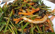 올갱이무침