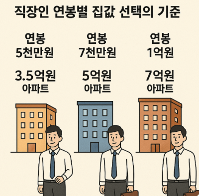 연봉별 집값
