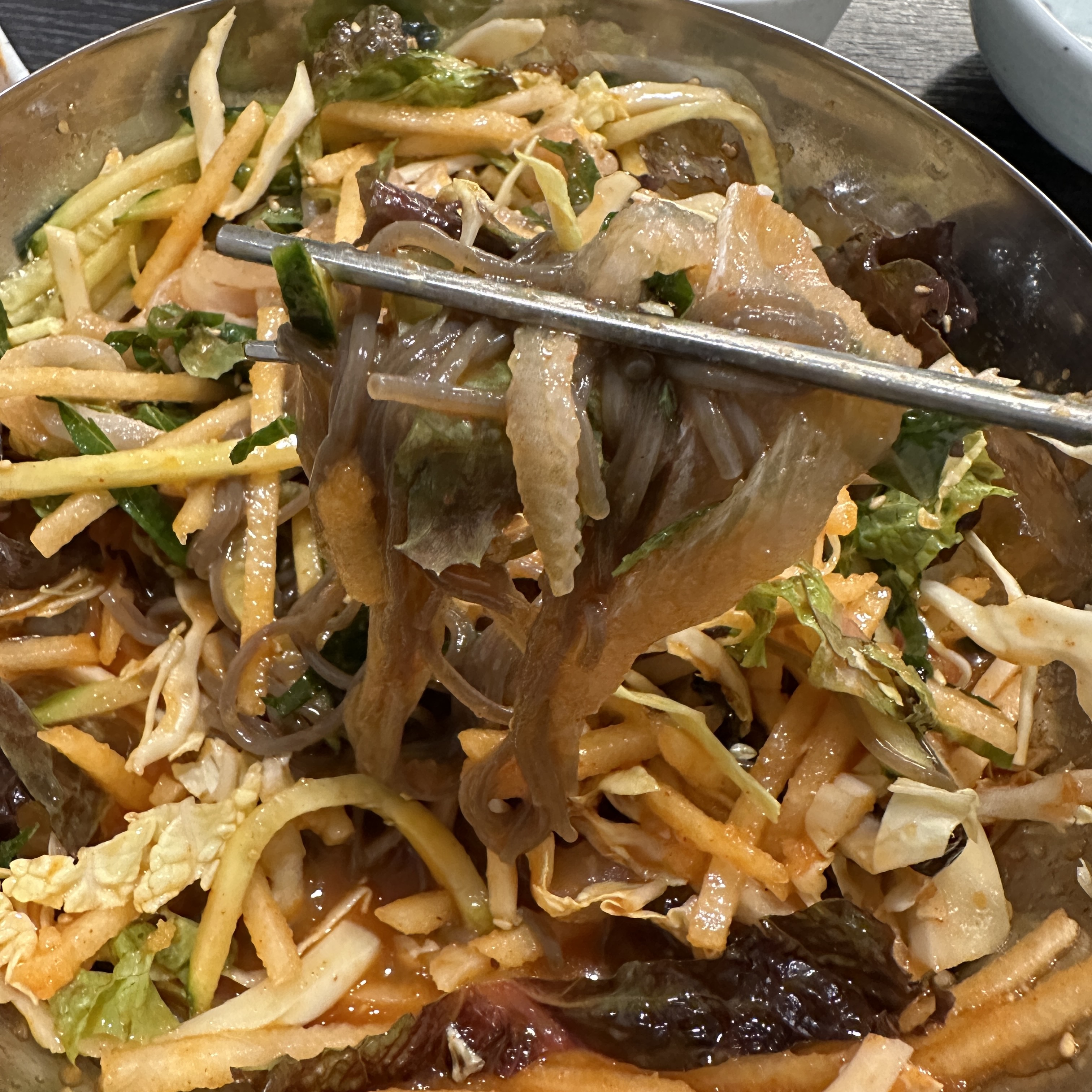 참물회_가자미물회_메밀사리