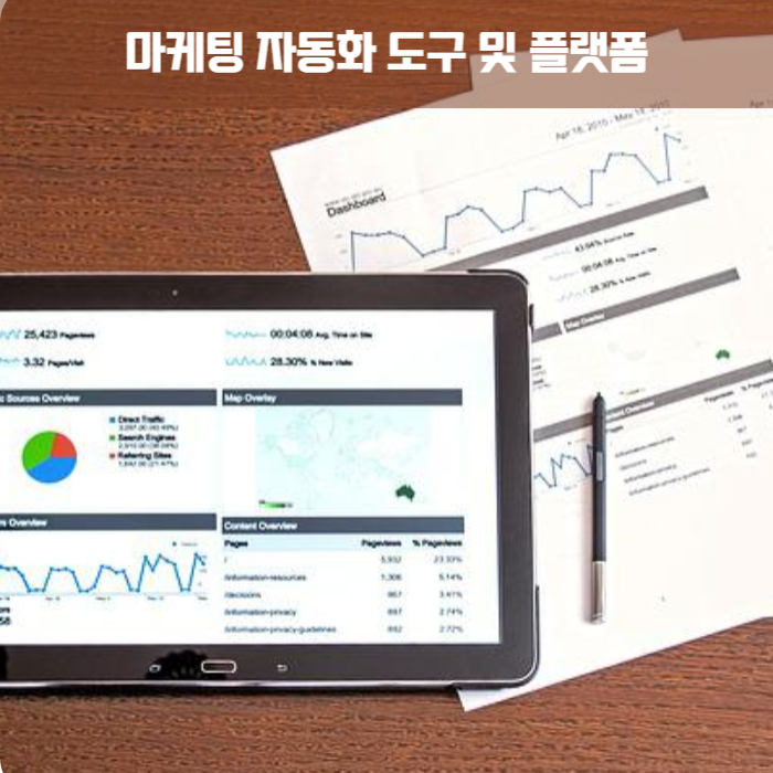 제목_마케팅 자동화 도구와 플랫폼의 소개