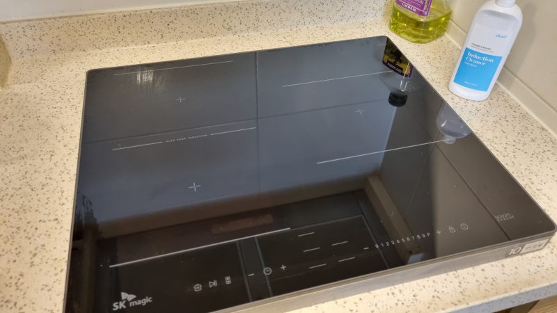 인덕션 청소 완료 사진